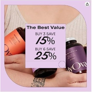 Myova Preconception - Fertility Boosting PCOS Supplement - 30-Day Supply - 2000Mg Myo-Inositol & 400Ug Folate for PCOS Support - Prenatal Vitamins for Women, Inositol Tablets – UK Manufactured