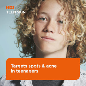 HRI Teen Skin Kids Vitamins - Multivitamin for Kids 12-18 Years - to Aid Health and Well Being of Teens. Healthy Immune System, Gut, Skin Care for Teenage Girls and Boys. 42 Vegan Capsules