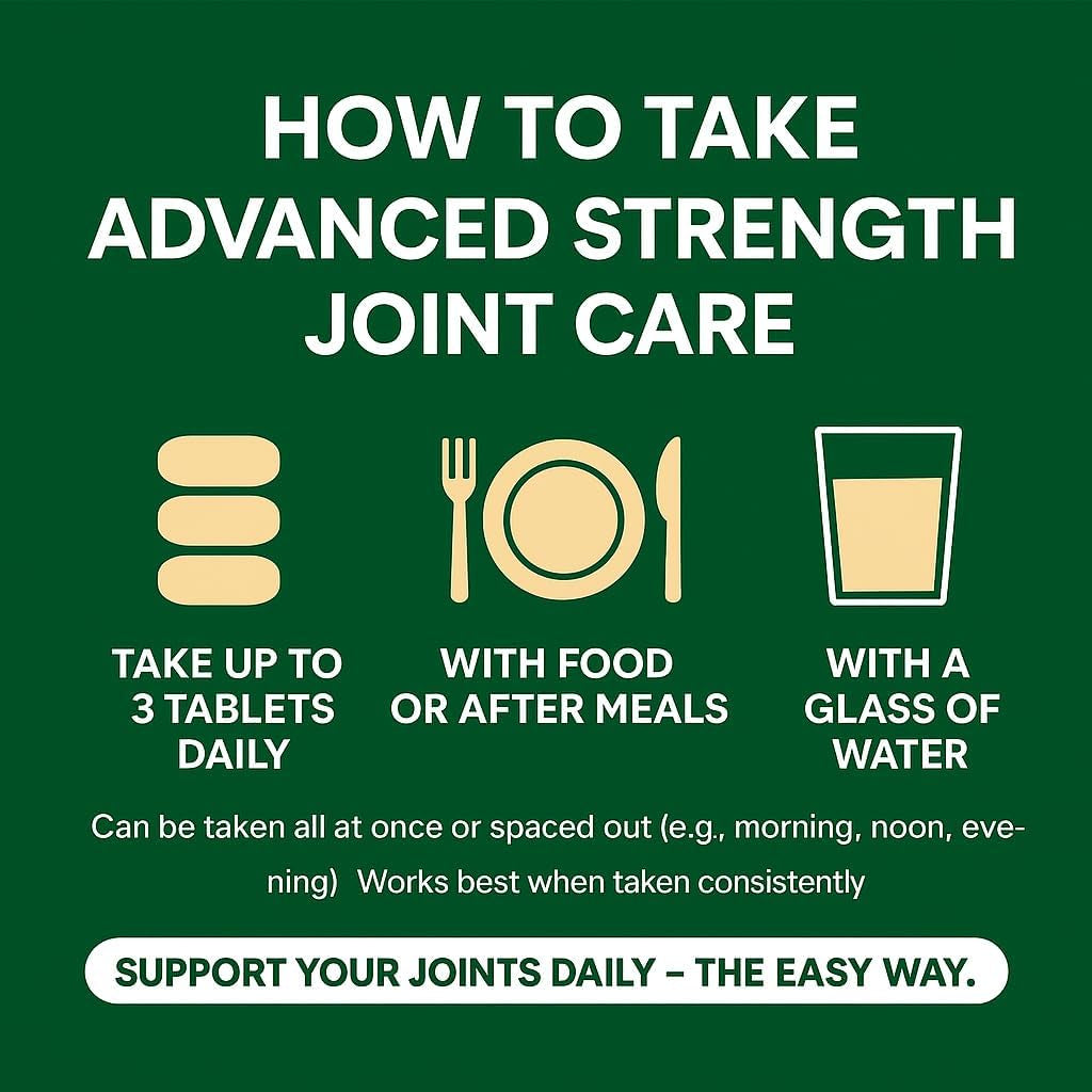 Haybio Joint Pain Relief - Twin Pack - 60 Tablets - High Strength Formula -Joint Care Supplements - Green Lipped Mussel - Turmeric - Collagen - Hyaluronic Acid - -Fast Acting - Knee Pain Relief