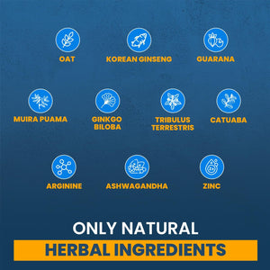 ERECTOLON | Pills for Men UK | Blue 10 Stamina & Energy Tablets | Fast-Acting Tribulus Terrestris Herbal Supplements for Enhanced Performance & Stamina | Korean Ginseng | Supplement for Men