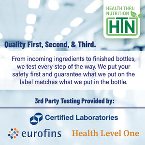 Berberine Hcl 500Mg 120 Servings | Clinical Strength | Certified Vegan| Non-Gmo | Gluten Free | Soy Free | 3Rd Party Tested | by Health Thru Nutrition