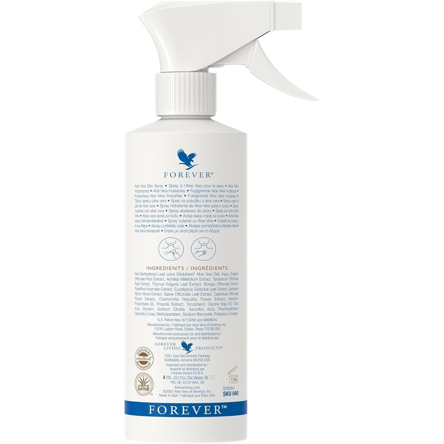 Forever Living Products Aloe First, 473Ml, Skin Soothing Formua, 80% Pure Inner Leaf Aloe Vera, Gluten Free, Vegetarian Friendly