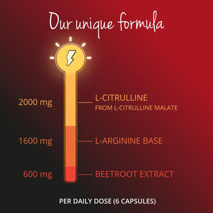 Vegavero L-Arginine L-Citrulline Complex High Strength 4200 Mg | Natural Pre-Workout | NO Additives | Citrulline Malate Powder | Amino Acids from Fermentation | 150 Capsules | Vegan