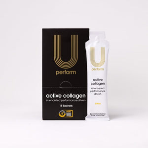 U Perform - Sports Muscle Recovery Supplement - High Protein Liquid Collagen Drink - Great for Joints Repair - Citrus Tasting and Natural Ingredients Based (8000Mg) (14 Sachets)