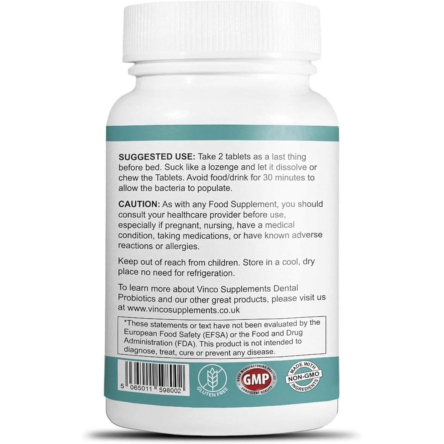 Dental Probiotics Advanced Oral Probiotics for Mouth Supplement - Bad Breath Treatment for Adults with BLIS K12 & BLIS M18-6 Billion CFU, Mint Flavour Chewable Oral Care Tablets - 60 Count