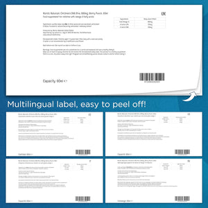 Nordic Naturals Children'S DHA Xtra, 880Mg Omega-3, Berry Flavour, with EPA and DHA, 60Ml, Lab Tested, Soy Free, Gluten Free, Non-Gmo