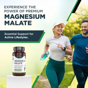 Best Immune, Magnesium Malate 500Mg – High Strength Supplement for Absorption and Energy Support – 100 Vegan Capsules