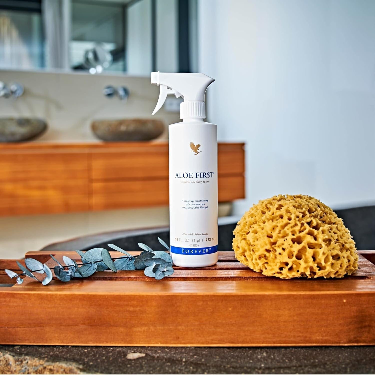 Forever Living Products Aloe First, 473Ml, Skin Soothing Formua, 80% Pure Inner Leaf Aloe Vera, Gluten Free, Vegetarian Friendly