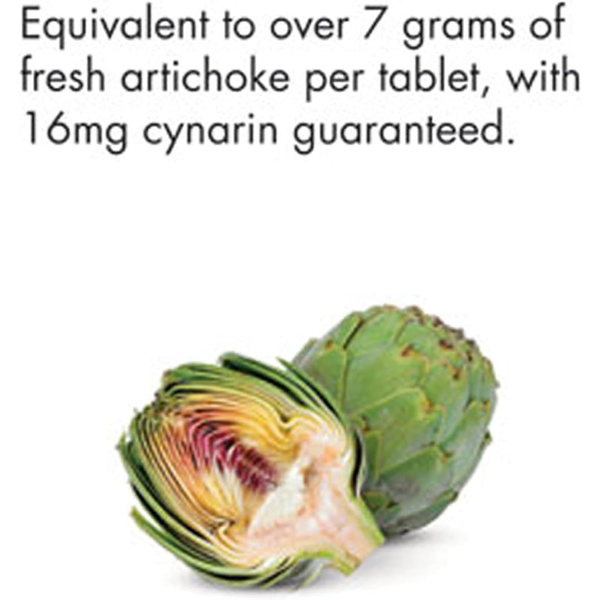 Nature'S Best High Strength Artichoke Extract 7425Mg - over 7G Equivalent to Fresh Artichoke - Taste-Free - UK Made - 180 Vegan Tablets (3+ Months' Supply)