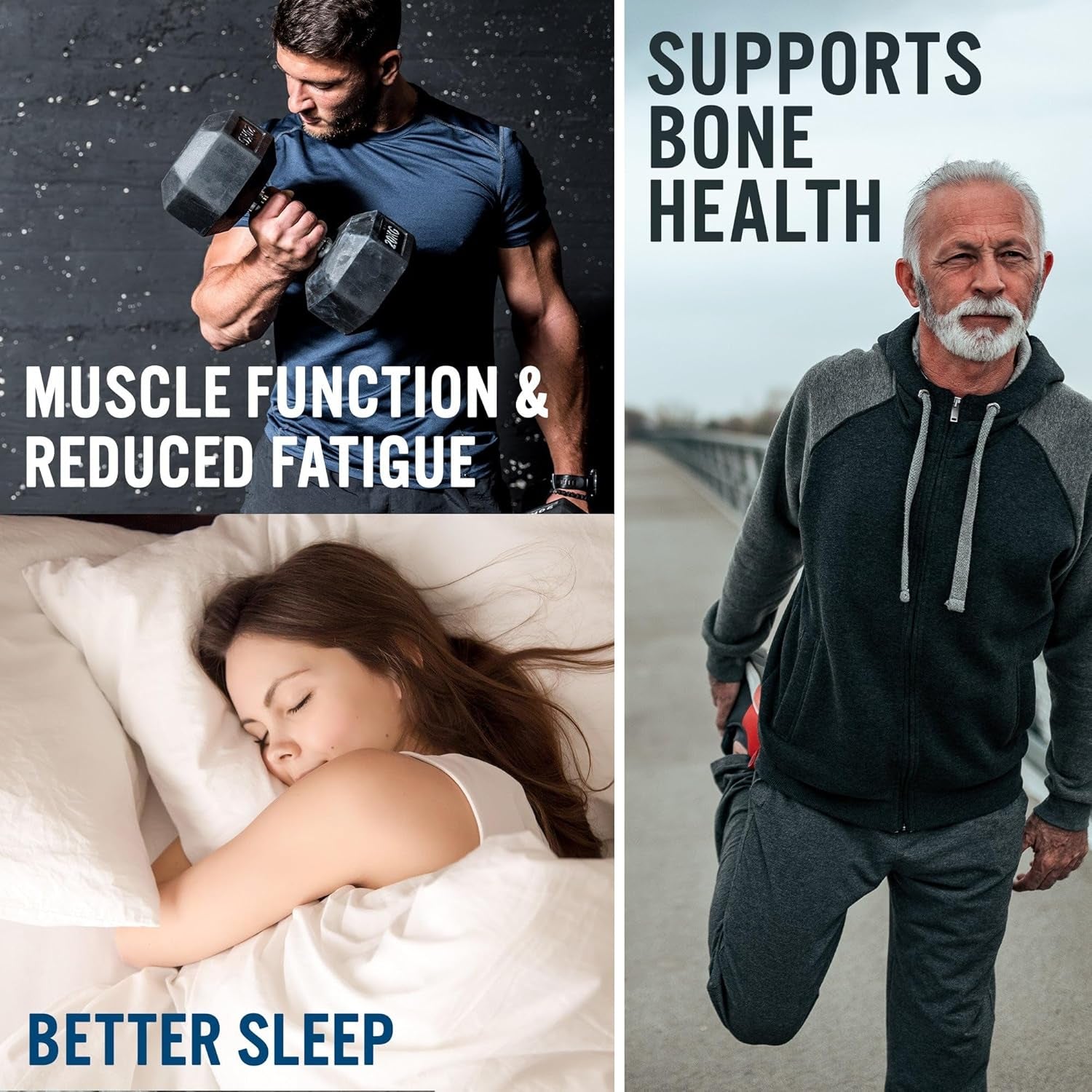 Applied Nutrition Tri-Magnesium Powder 3 in 1 - Magnesium Glycinate Supplements for Bone, Muscle, Nervous System Sleep Health - 300 Mg per Serving (200G - 50 Servings) (Lemon & Lime)