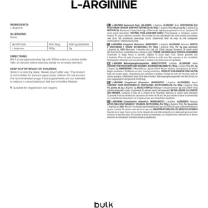 Bulk L-Arginine Powder, 100 G, Packaging May Vary
