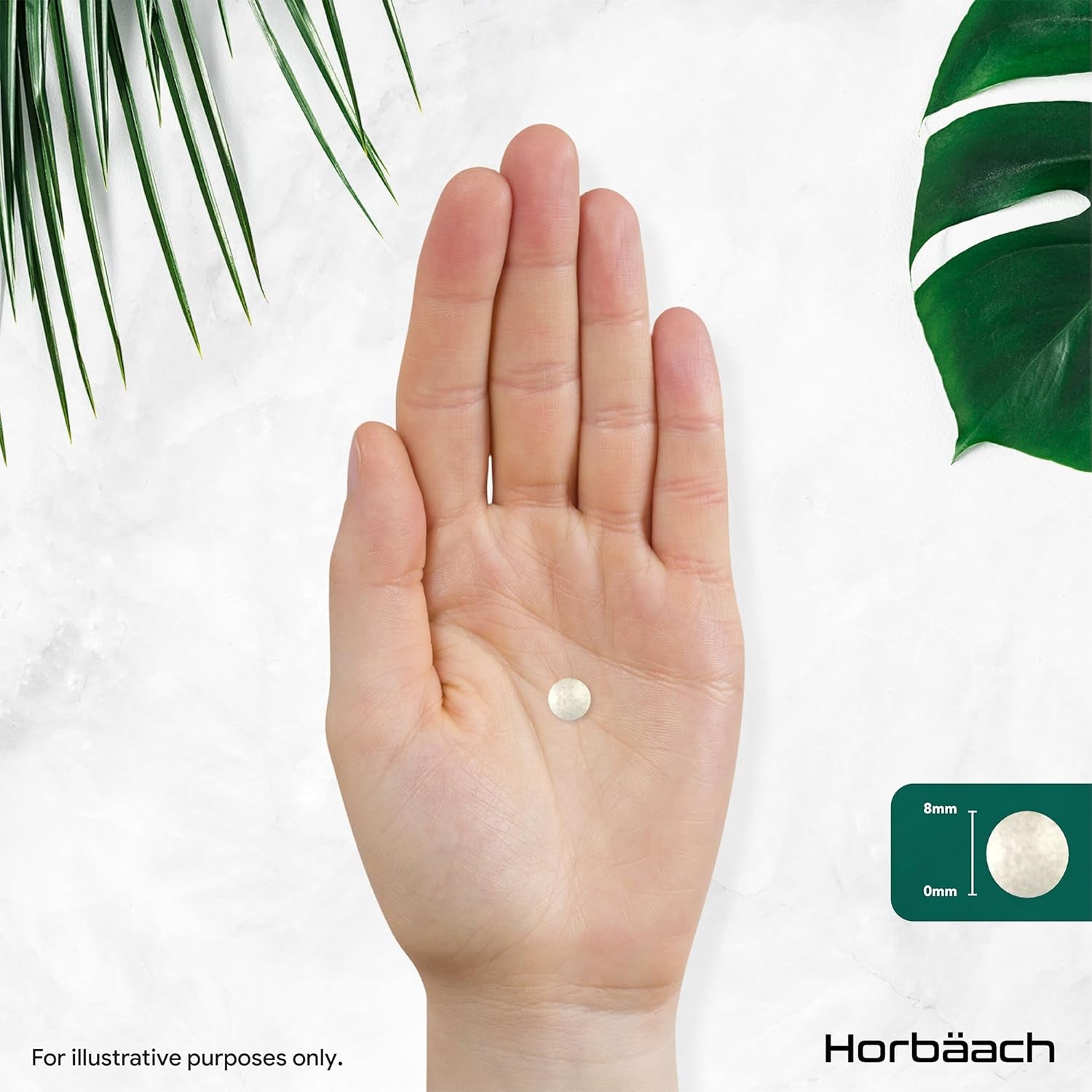 Iodine Supplement 500Mcg | 400 Vegan Tablets (1+ Year Supply) | High Strength Potassium Iodide | by Horbaach