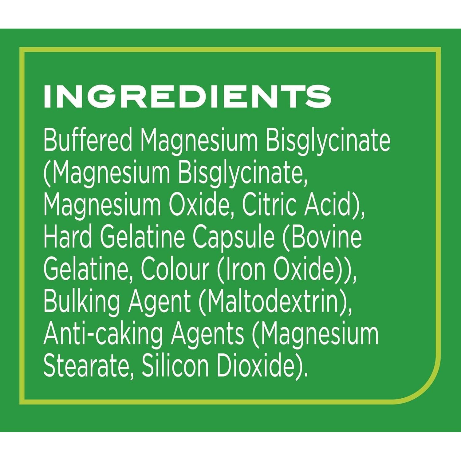 Reflex Nutrition Magnesium Bisglycinate - Magnesium Supplements for Normal Muscle Function during & after Workouts - Reduce Tiredness and Fatigue - 125Mg Magnesium Tablets High Strength (90 Capsules)