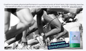 Premium 100% Pure Micronised Creatine Powder 400G. 80 Servings.. for Physical Performance and Muscle Power. Unflavoured.