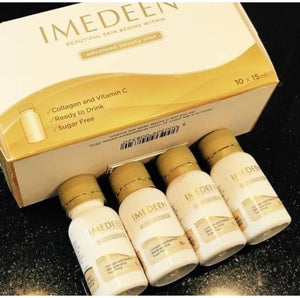 Imedeen Advanced Beauty Collagen Shot - Collagen, Beauty & Skin Supplement - 10 X 15Ml Shots - Contains 2500Mg of Collagen and Vitamin C - Collagen Supplements for Women