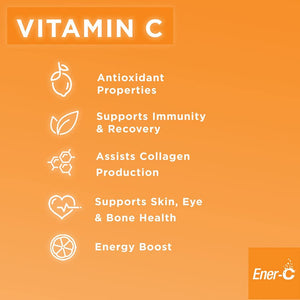 Ener-C Variety Pack 30 Sachets - Multivitamin Drink Mix
