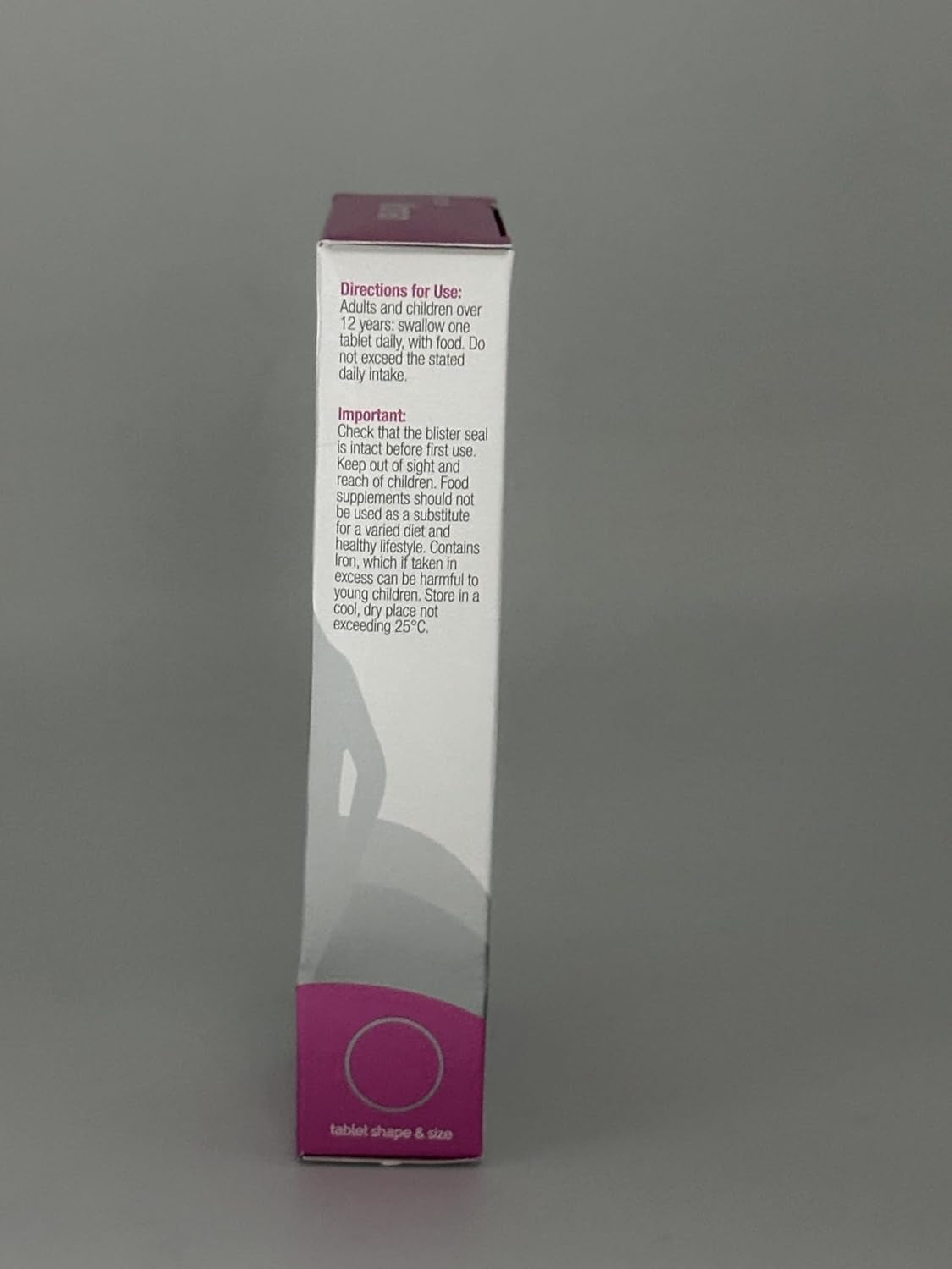 Principle Woman Multivitamin – 30 Tablets | One-A-Day Supplement for Women | with Iron, Folic Acid, Vitamin D & B12 | Supports Energy, Immunity & Hormonal Balance | Made in the UK
