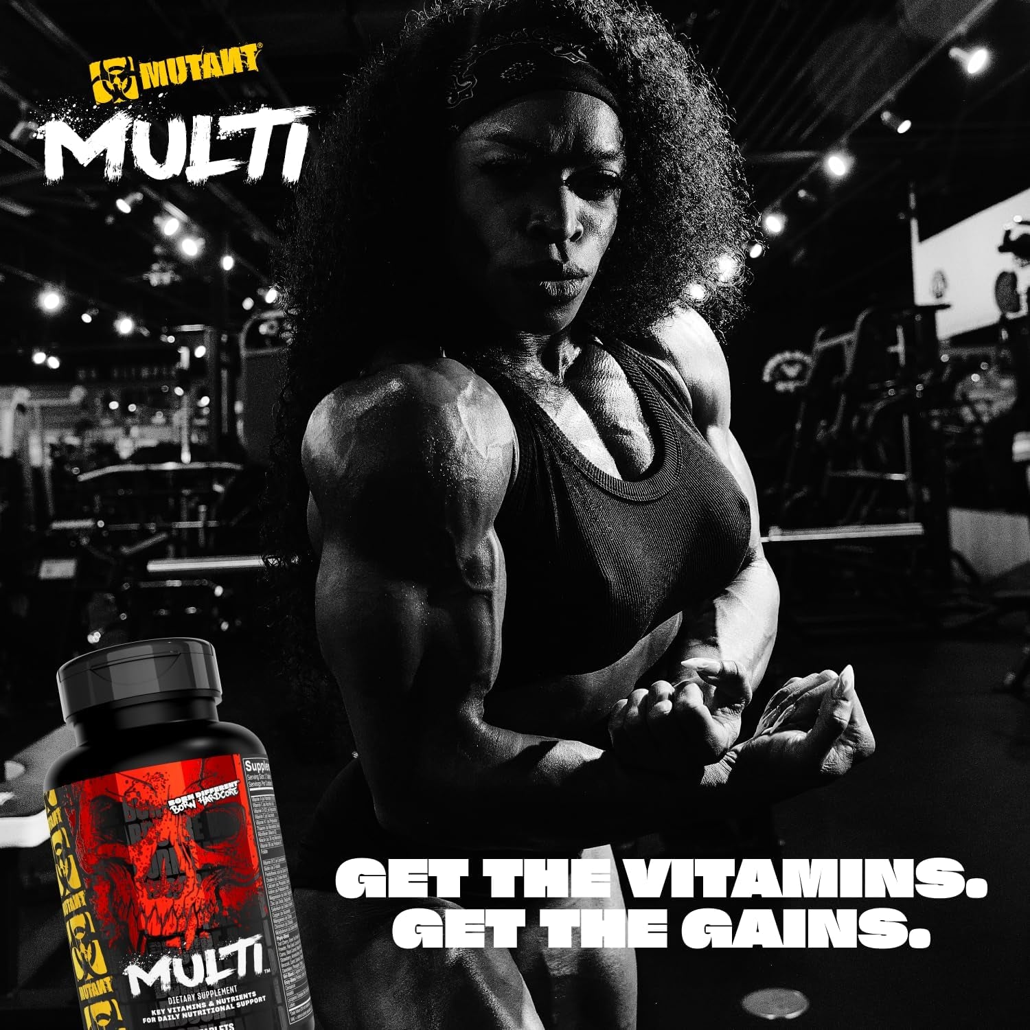 MUTANT Multi - High Potency Vitamins with 75+ Ingredients | Specifically Formulated for Heavy Lifting | 60 Tablets