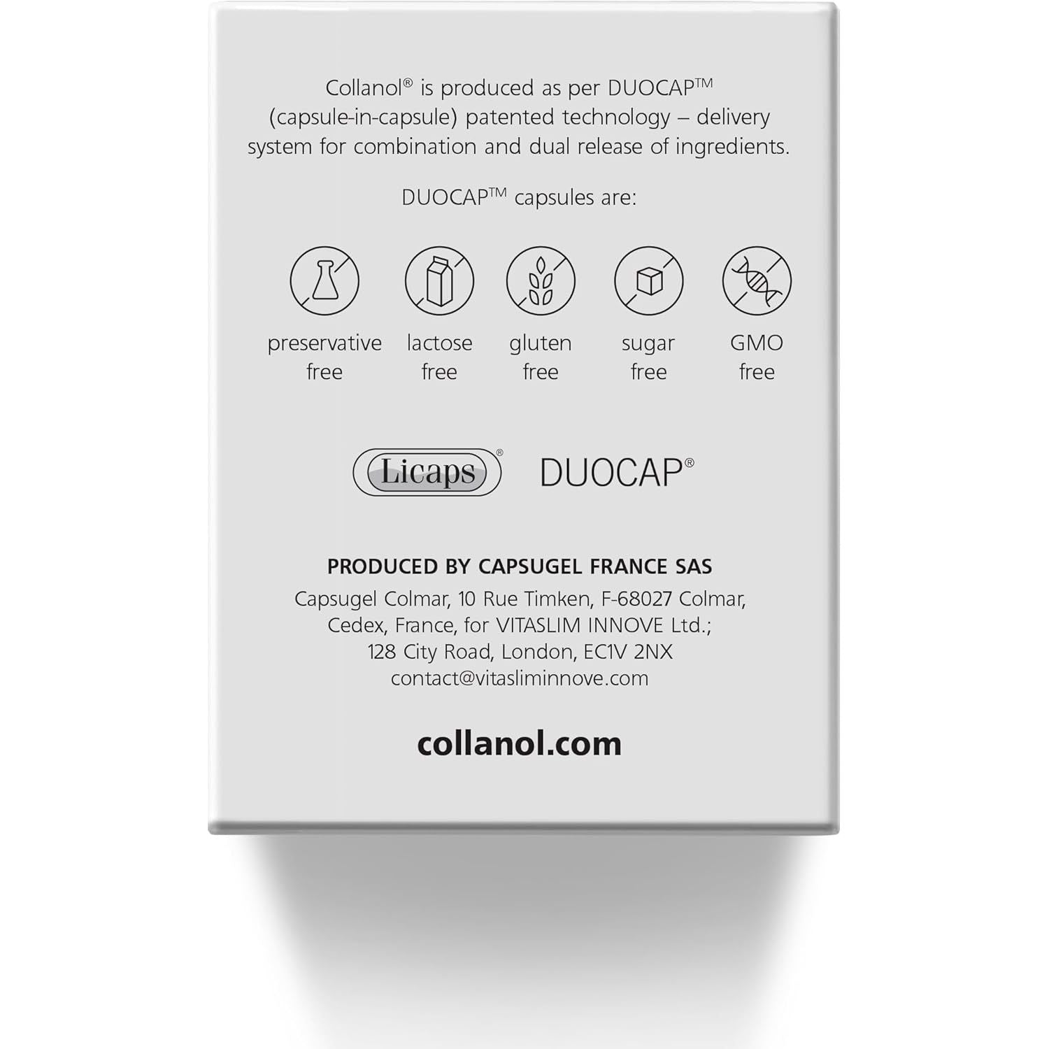 Collanol - the Revolution in Joint Health Care - Liquid Formula in a Double Capsule 3D Collagen + Micellar Extract of Turmeric Roots 1 Capsule/Day. Laboratory Tested (20 Count (Pack of 3))