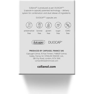 Collanol - the Revolution in Joint Health Care - Liquid Formula in a Double Capsule 3D Collagen + Micellar Extract of Turmeric Roots 1 Capsule/Day. Laboratory Tested (20 Count (Pack of 3))