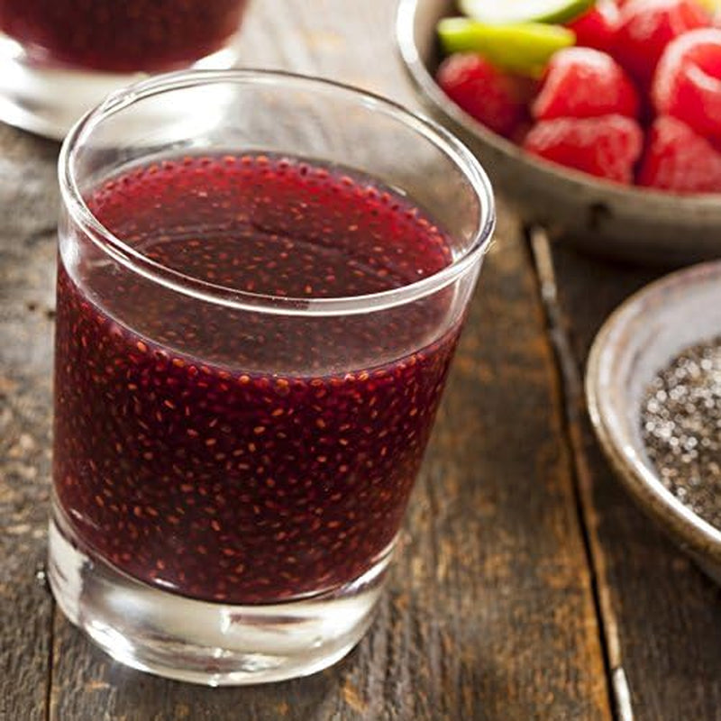 Organic Chia Seeds by the Natural Health Market • Soil Association Certified Organic • Mixed Black Chia and White Chia • Rich Protein Source (125G)