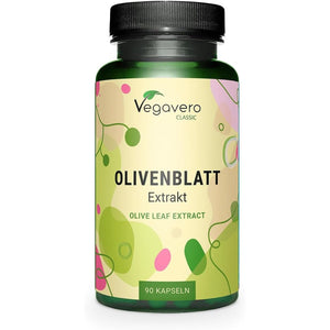 Vegavero Olive Leaf 7500 Mg | Highest Strength 40% Oleuropein | 15:1 Extract from Spanish Olive Leaves | NO Additives, Lab-Tested | 90 Capsules | Vegan
