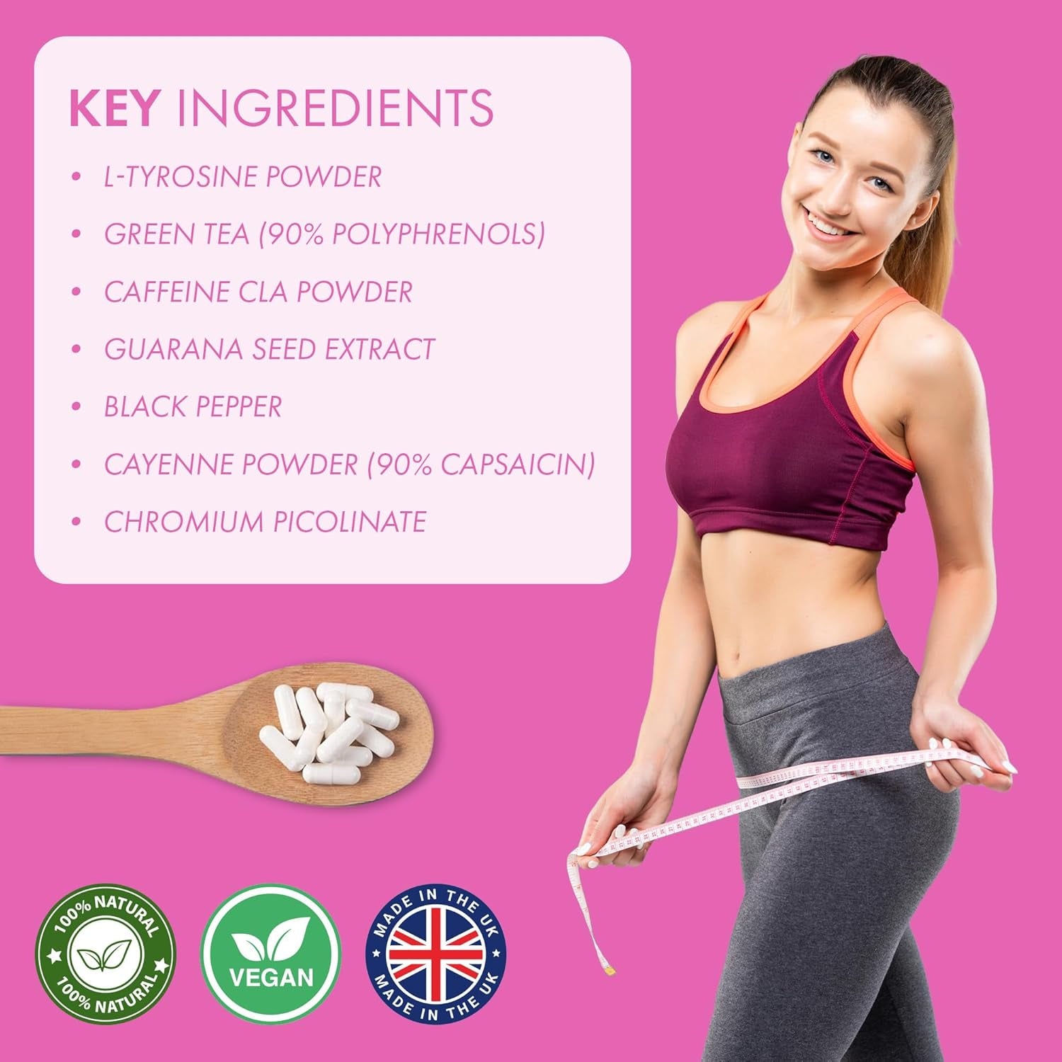 Now-Slim 3G Day-Time Fat Burner Slimming 84 Capsules– Natural Appetite Control & Metabolism Booster | L-Tyrosine, Green Tea & Energy Support – Vegan – Ideal for Workout & Active Lifestyle