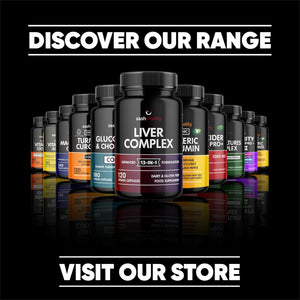 Raw Apple Cider Vinegar Complex 2250Mg with the Mother 3-In-1 Gut Support with Turmeric, Ginger, Cayenne Extract, Probiotics 1.4 Billion CFU, Prebiotic Inulin & Flaxseed 120 Vegan Capsules | UK Made