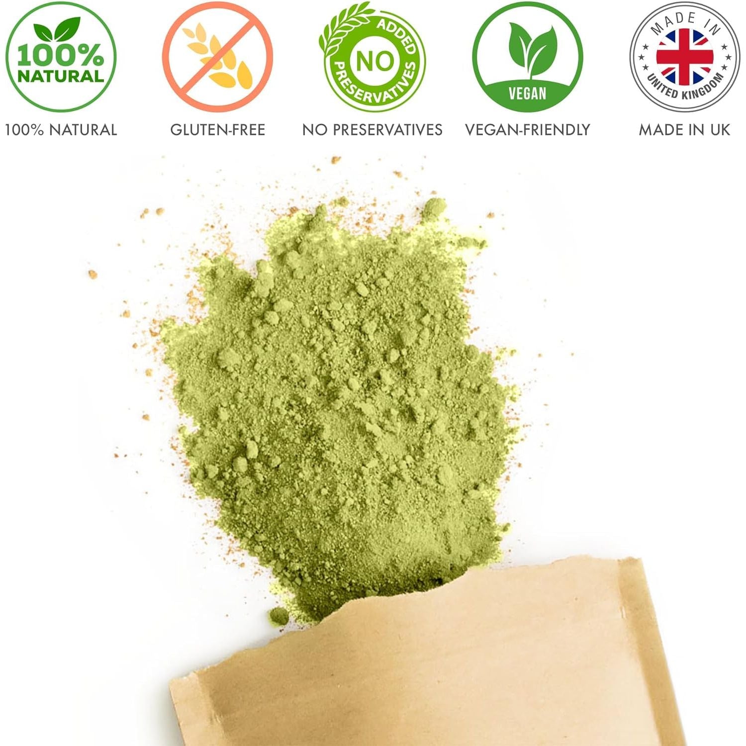 Nutriseed Matcha Green Tea Powder 50G - 100% Matcha Tea Powder, Rich in Antioxidants, L-Theanine & Fibre, Vitamins & Minerals, Boosts Energy, Cleanses Body, Vegan Friendly & Gluten Free, 25 Servings