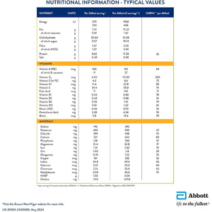 Ensure Nutrivigor Nutritional Shake – Vanilla Flavour – 850G – Food Supplement with Protein, HMB & 27 Vitamins & Minerals – Supports Strength, Energy & Immunity – with Vitamin D, C & B