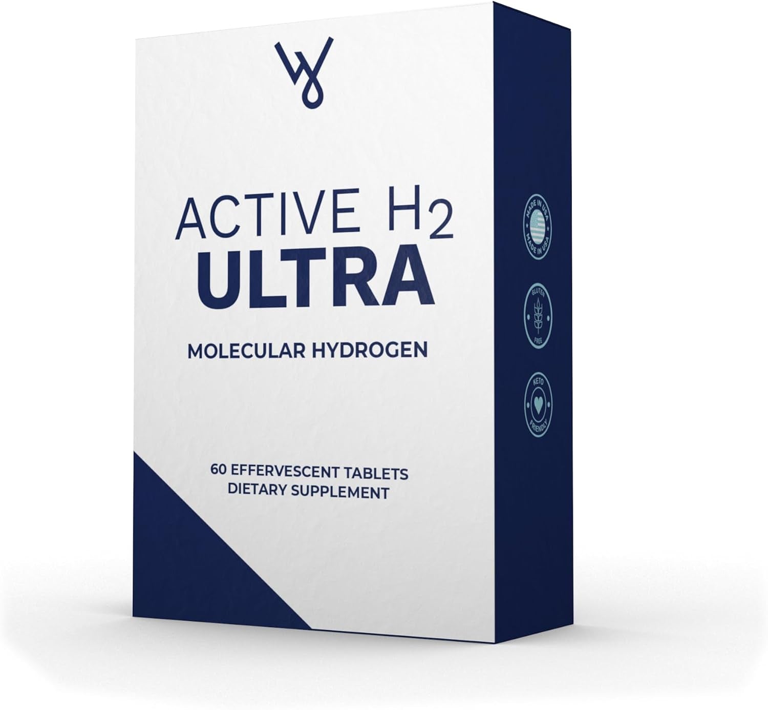 Active H2 Ultra Molecular Hydrogen 460Mg, 60 Tablets