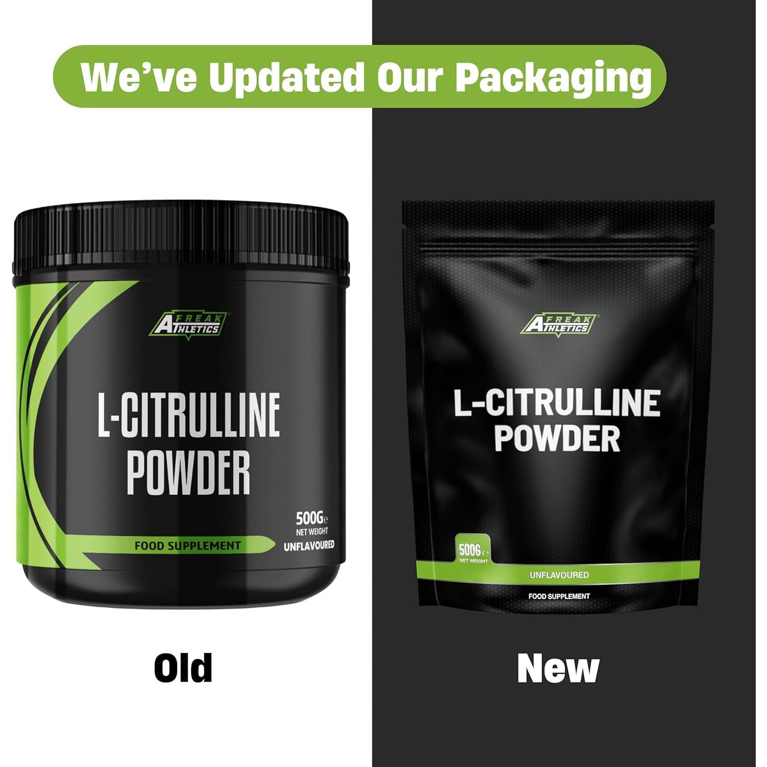 L-Citrulline Powder 500G Unflavoured by Freak Athletics