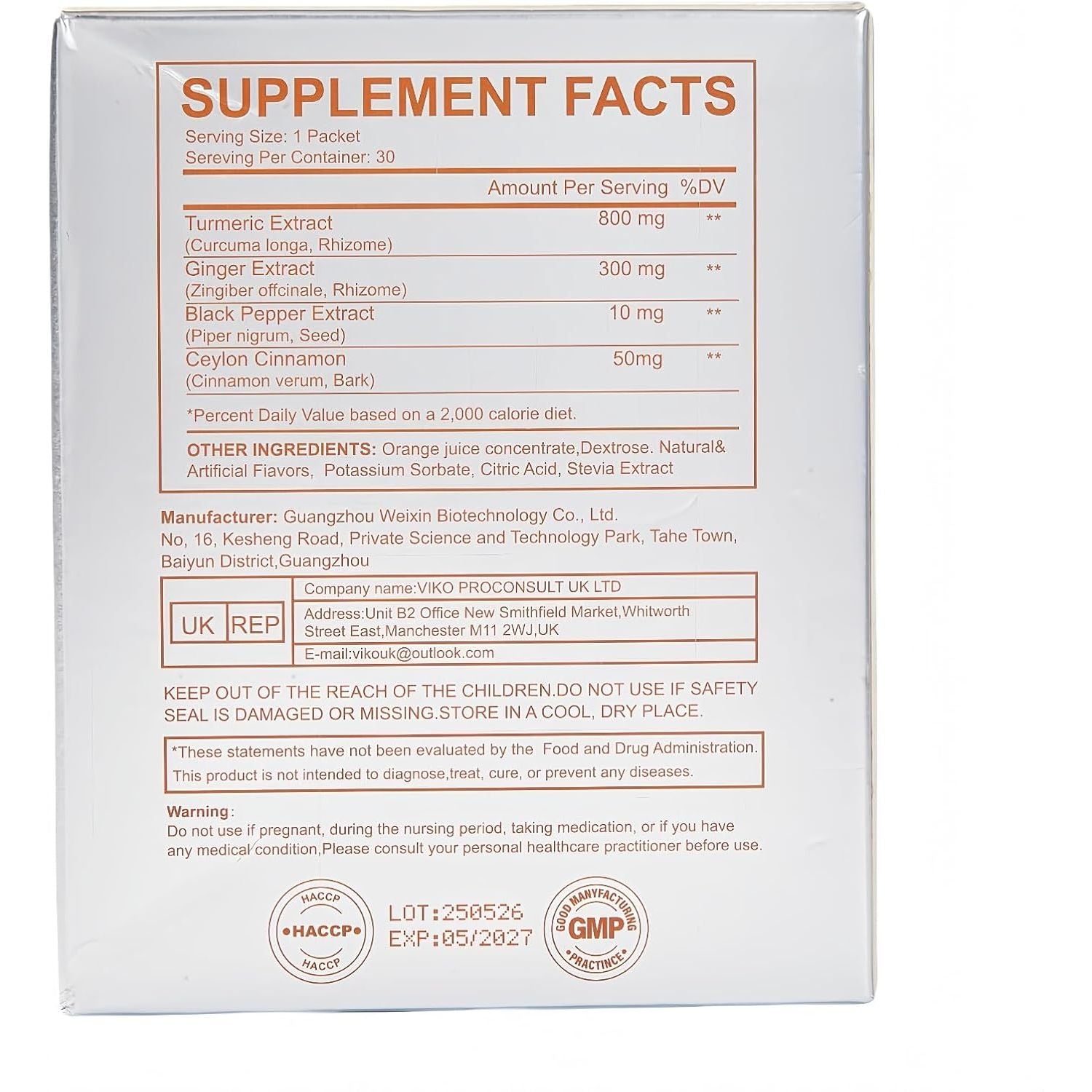 Turmeric Liquid with Black Pepper & Ginger - High Strength Curcumin Supplements - Easy Swallow Liquid Drink - Immune System Booster - Natural Energy Drink - No Added Sugars, Vegan - 1 Month Supply