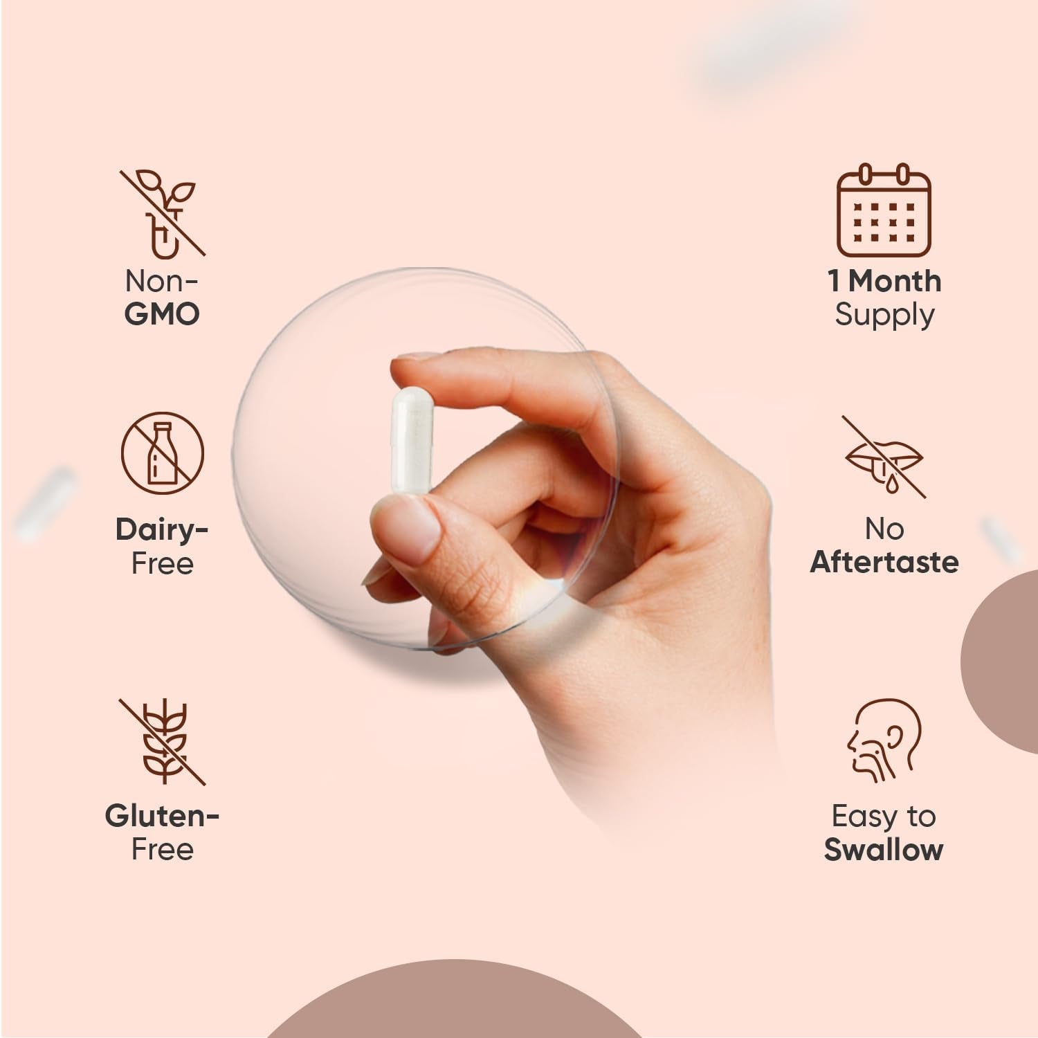 Glucomannan Capsules from Konjac Root - 180 Glucomannan Powder Capsules - with Choline, Chromium, Vitamin D3 & Vitamin B3 - Non-Gmo, Gluten-Free & Vegetarian-Friendly - 1 Month Supply - Made in the UK