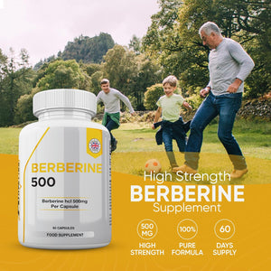 Freak Athletics Berberine Supplement 500Mg | 60 Capsules | Suitable for Vegetarians & Vegans | UK Made
