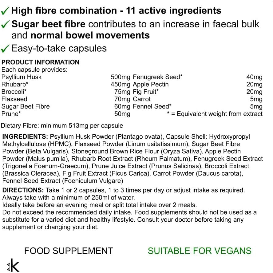 Himalayas Pure Keto Fiber Pro+ Dietary Fiber 100 Capsules