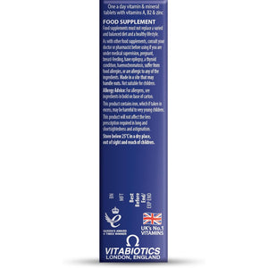 Visionace Original One-A-Day Formula Tablets to Support Vision Acuity and a Healthy Vision, by Vitabiotics