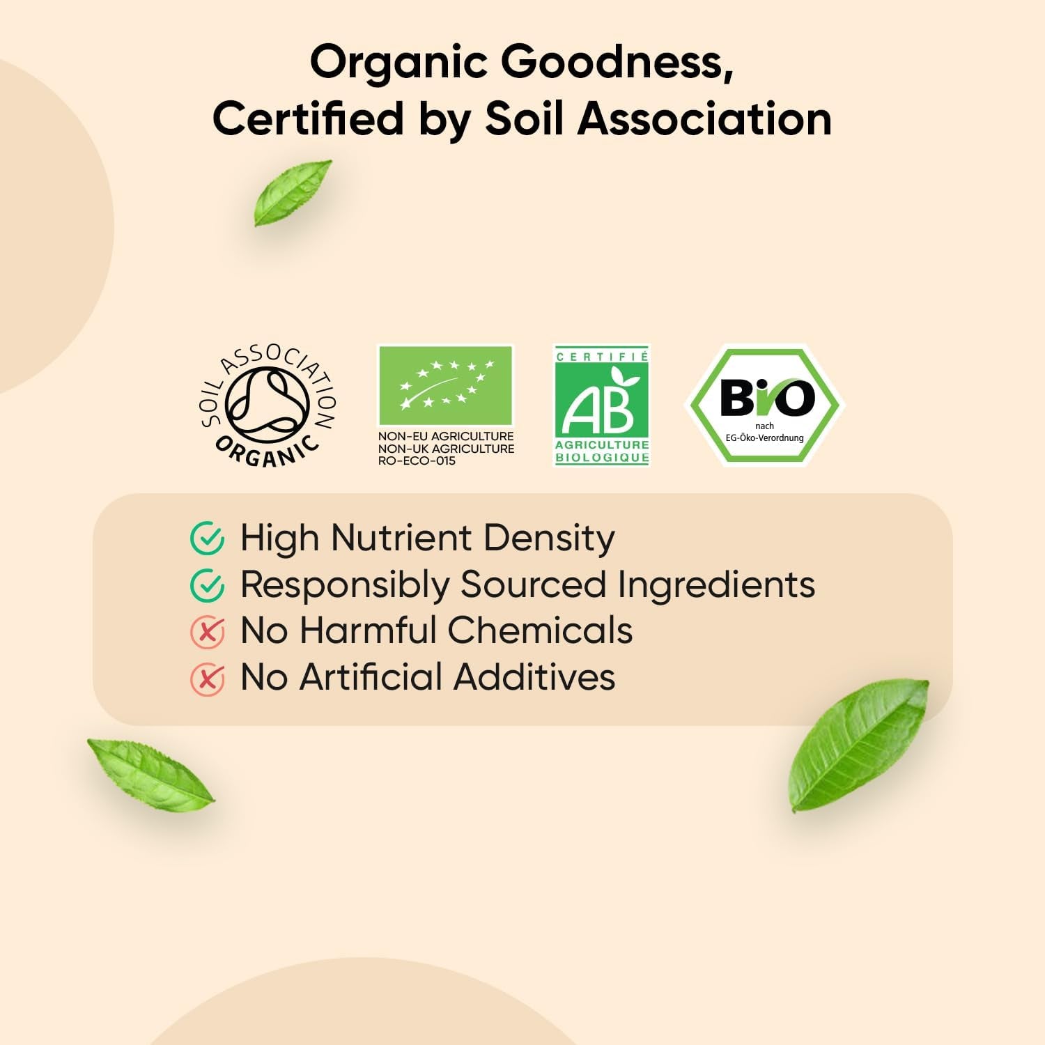 Organic Ashwagandha Capsules - 180 Capsules (6 Months Supply) - with Organic Black Pepper - 1 per Day - Soil Association Certified Ashwagandha Supplement - Non-Gmo, Vegan-Friendly & Additive-Free