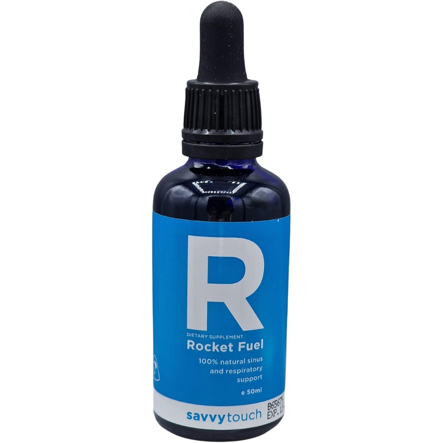 Savvy Touch Rocket Fuel: 100% Natural Sinus & Respiratory Support with Organic Active Manuka Honey 50Ml
