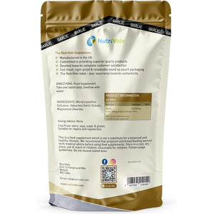 Garlic 10000Mg High Strength Supplements Nutrition for Blood Pressure Support, Improved Heart Health, and Robust Immune System — Pack of 120 Healthcare Tablets