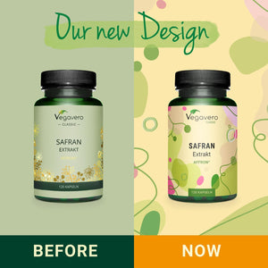 Vegavero Saffron Supplement 90 Mg | High Strength Saffran Extract | 120 Capsules | Premium Crocus Sativus | NO Additives, Lab-Tested | Vegan