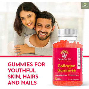 Brighter Eyes, Stronger Nails, Shiny Hair. 60X Vegan, Plant Based Collagen Gummies. Gluten Free. Delicious Strawberry Flavour. Contains Biotin + Vitamin C.