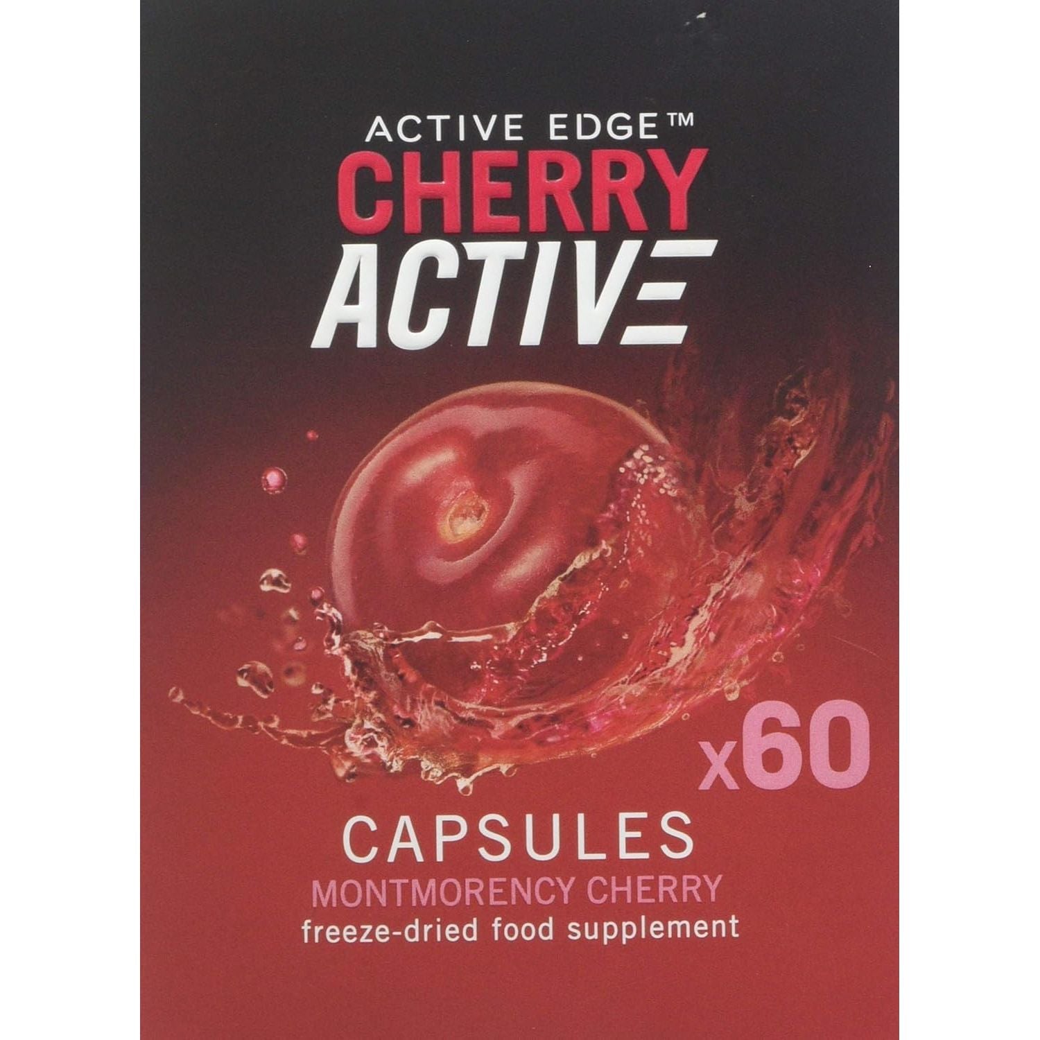 Cherry Active Montmorency Cherry Capsules (Cherry Active) 60'S (Pack of 4)