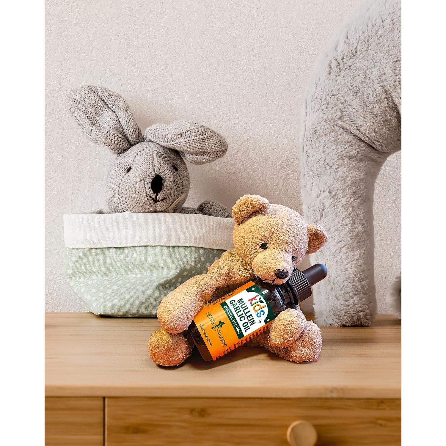 Herb Pharm Kids Mullein and Garlic Oil, 1 Ounce