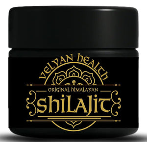 High Grade Himalayan Shilajit Resin Extract 50G by VELYAN HEALTH – Performance Resin for Energy, Focus, Stamina | Rich in Fulvic Acid | Supports Balance & Vitality for Men & Women | for Daily Strength