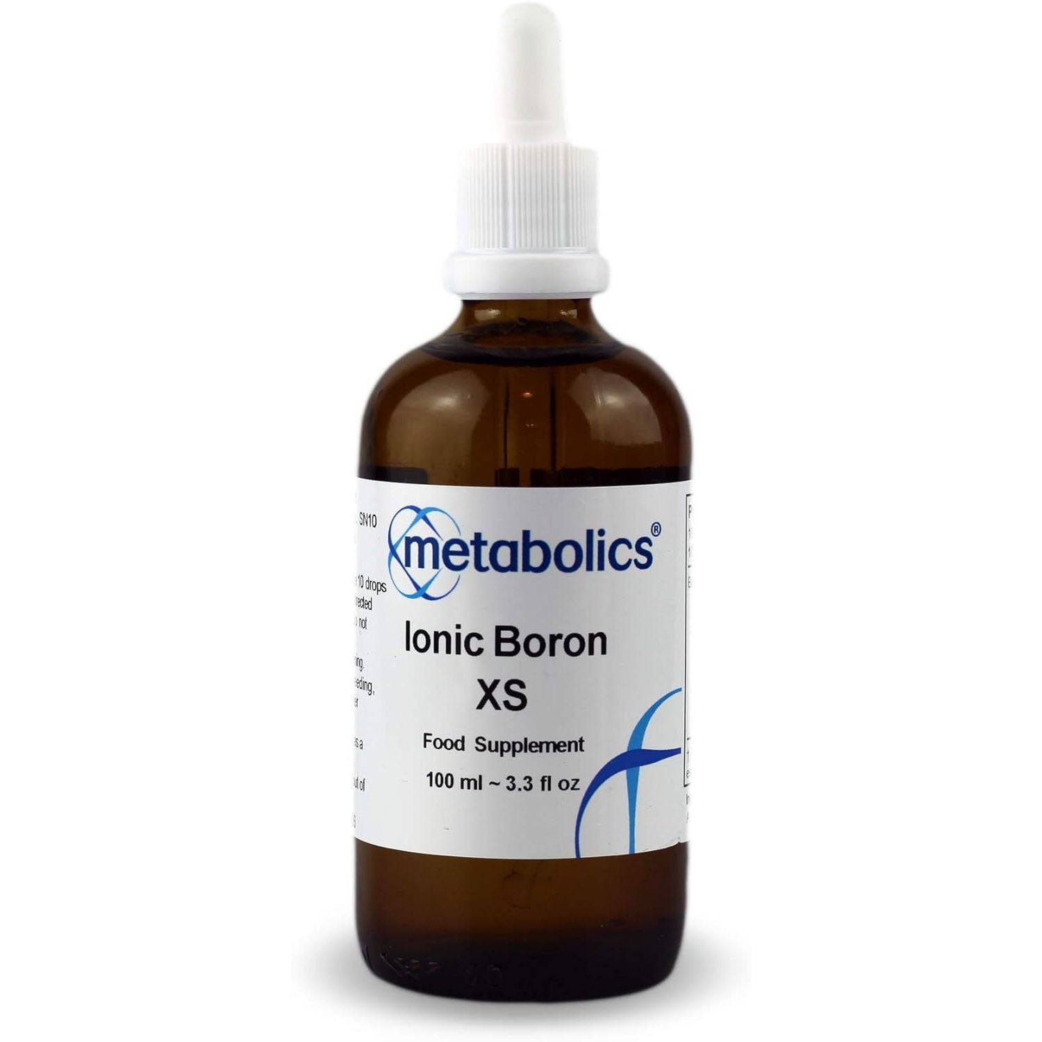 Metabolics Ionic Boron Liquid | Extra Strong | 100Ml Bottle | Trace Mineral Liquid