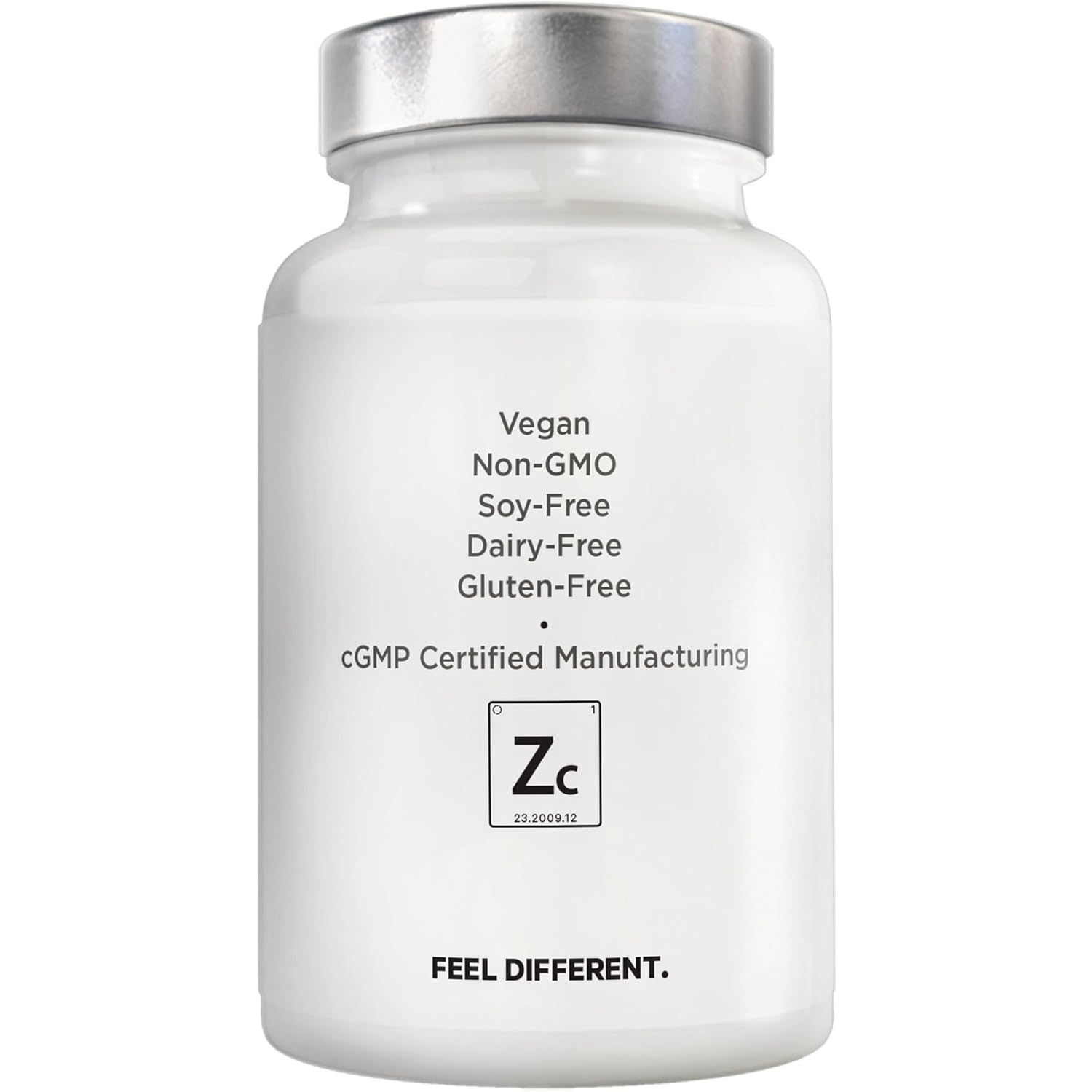 Zinc & Copper Supplement + Probiotics – 3 Months Supply – One per Day - 25 Mg Zinc Picolinate Vitamin Pills - Essential Minerals Supplements – 2 Billion Cfus Probiotic – Vegan, Non-Gmo - 90 Capsules
