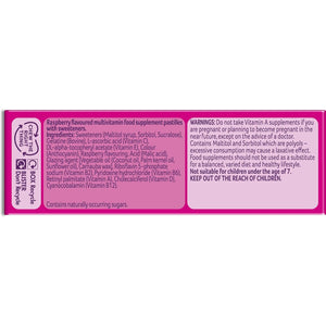Bassetts Vitamins 7-11 Years Raspberry Flavour Multivitamins 30 Gummies