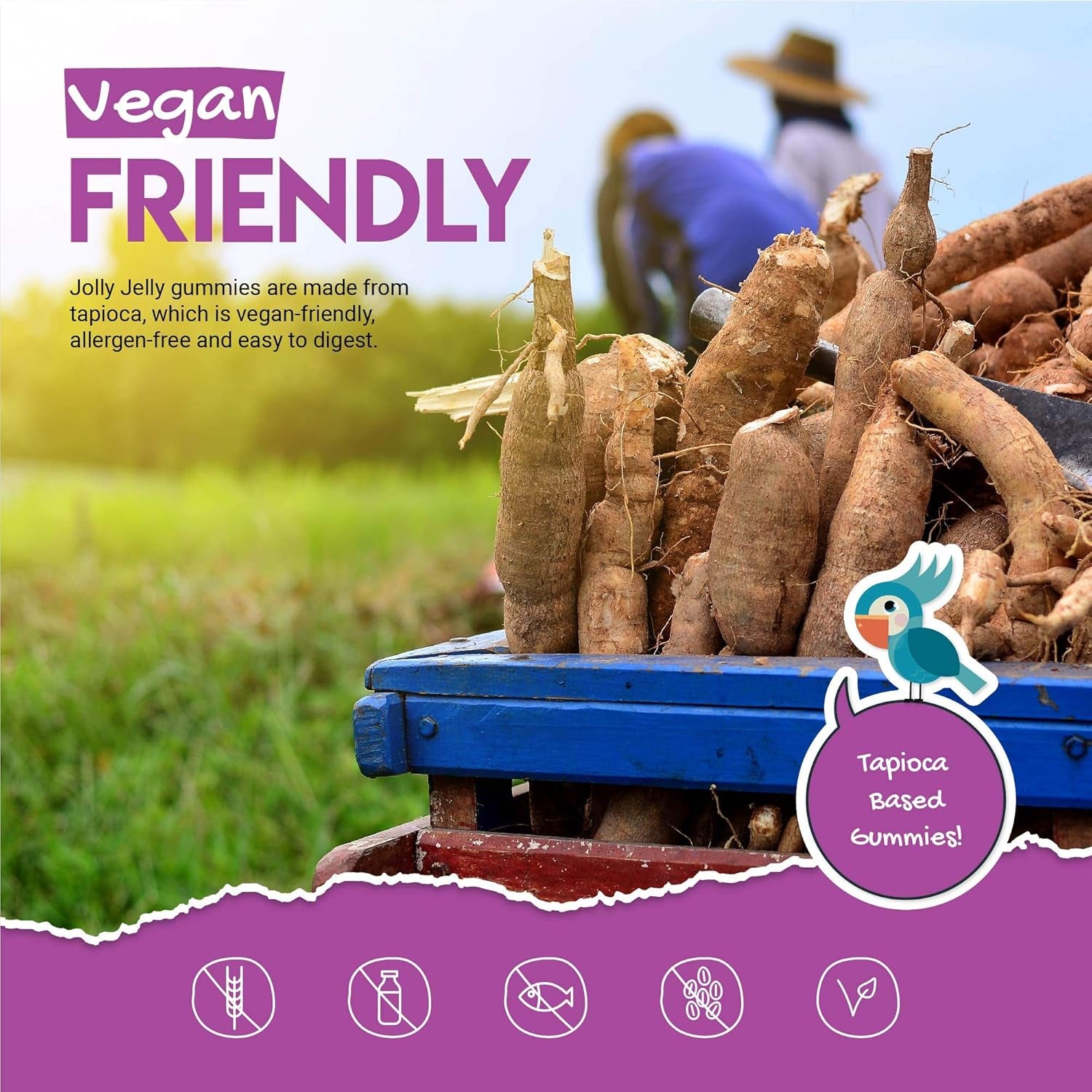 Cranberry Gummies 1000Mg - High Strength Cranberry Supplement - Not Capsules or Tablets - Cranberry Flavour - Kosher, Halal - 60 Vegan Gummies.