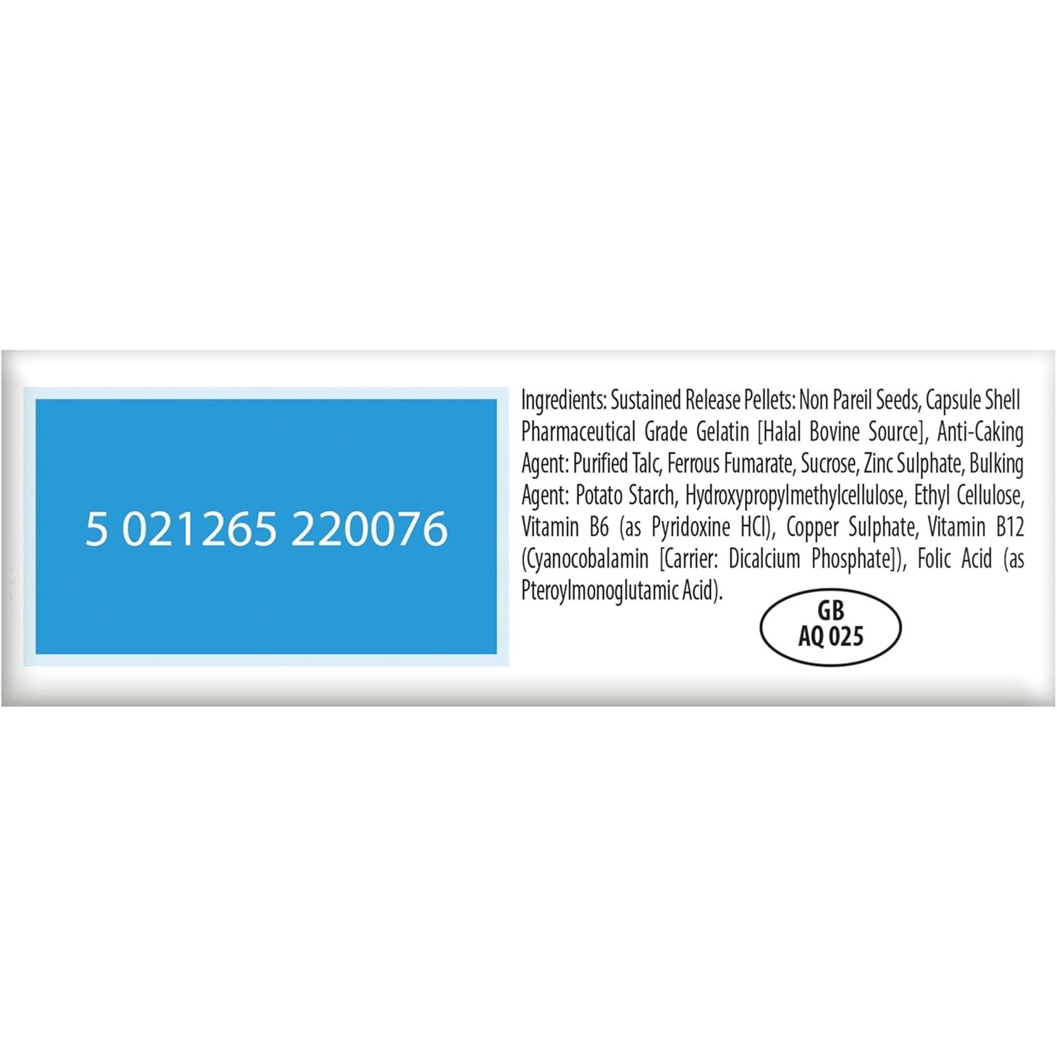 Feroglobin Iron Supplement Capsules Support Iron Defficiency, Anemia and Blood Formation, Boost Energy, Immunity and Vitality While Reducing Fatigue and Tiredness
